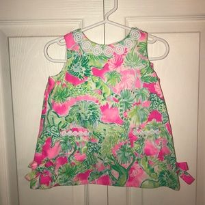 Little Girls Lilly Pulitzer Baby Shift Dress 12-18 Months
